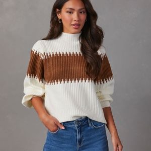 Vici Hot Cocoa Please Knit Pullover Sweater